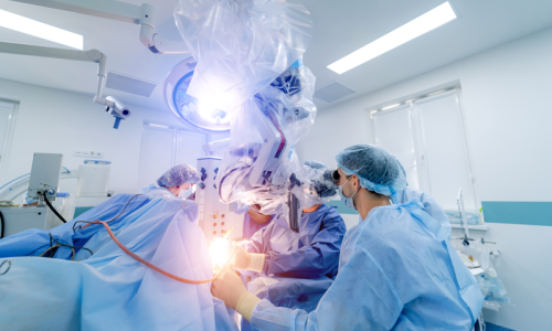 robotic-equipment-modern-neurosurgery-clinic-team-neurosurgeons-providing-operation-selective-focus-closeup